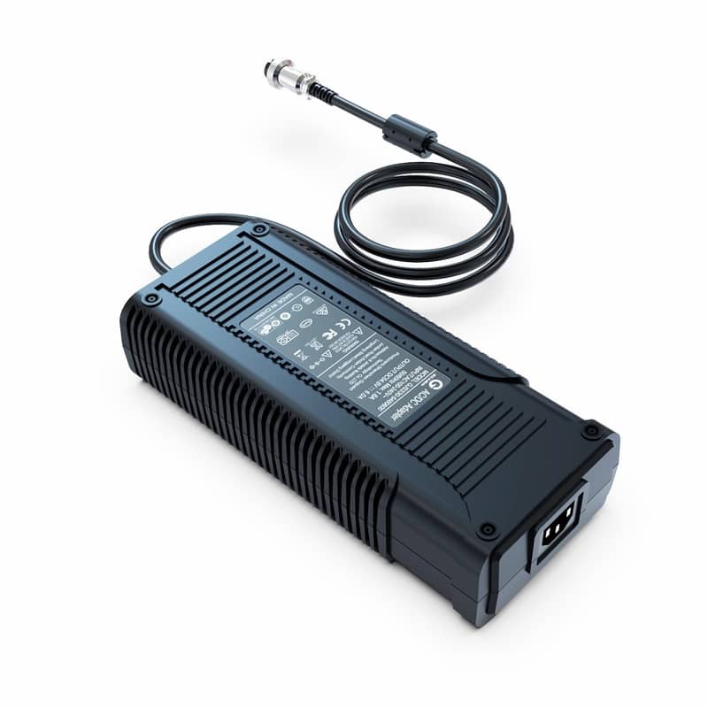 Good quality high power 360W 40.1V 5A LiFePo4 Battery Charger with LED For Electric Motorcycle