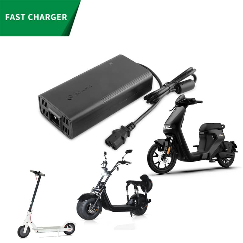 84V 2A Li-ion Battery Charger For 20S Lithium Battery Pack Electric Scooter Hoverboard Ebike