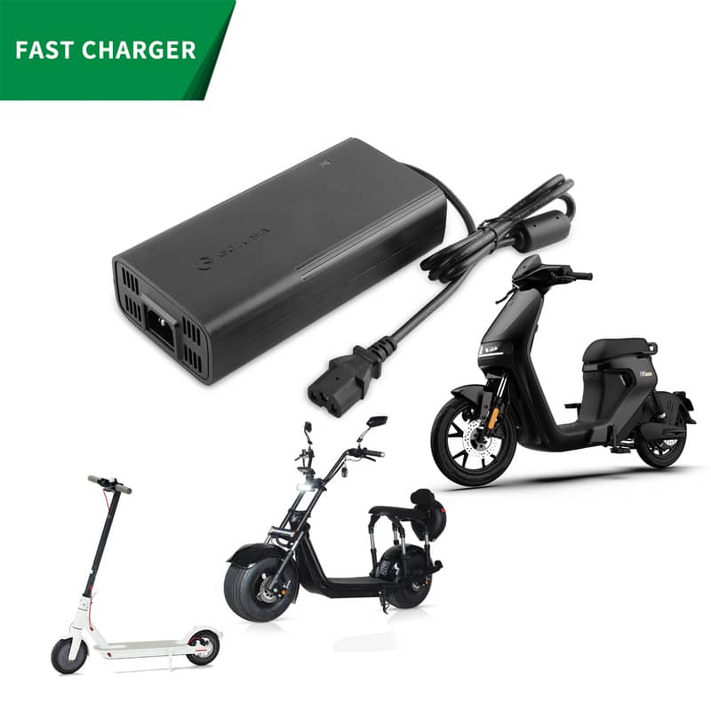 75.6V 2A Li-ion Battery Charger For 18S Lithium Battery Pack Electric Scooter Hoverboard Ebike