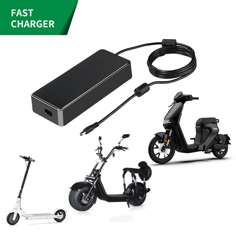 CE KC PSE SAA UL Certified 50.4v 2a Lithium Battery charger for 44.4v 12s Li-ion battery pack electric bicycle e-scooter