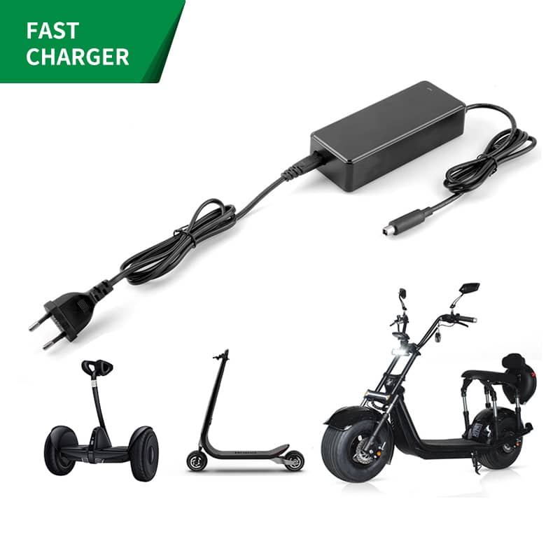 CE KC PSE SAA Certified 54.6v 1.5a Lithium Battery charger for 13s Li-ion battery pack electric bicycle e-scooter