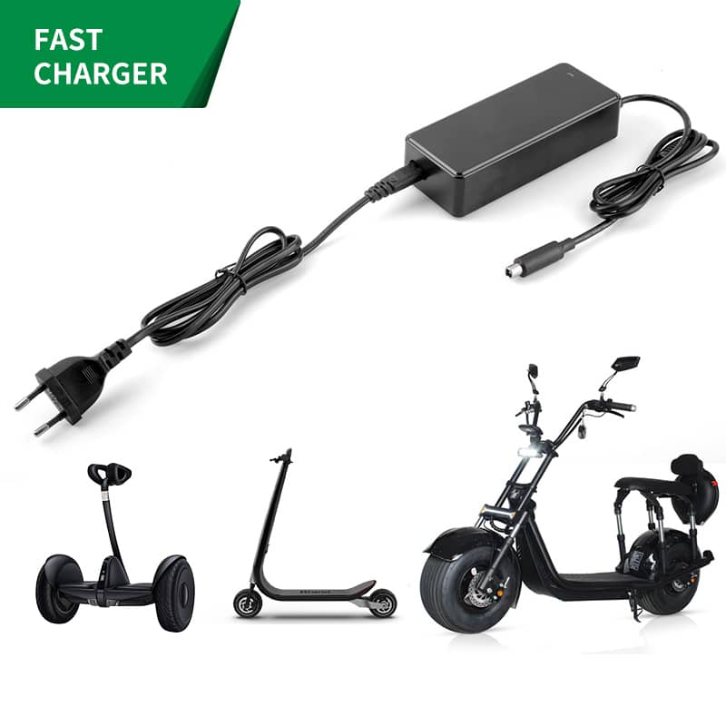 CE KC PSE SAA Certified 29.4v 2a Lithium Battery charger for 7 Cells Li-ion battery pack electric bicycle e-scooter