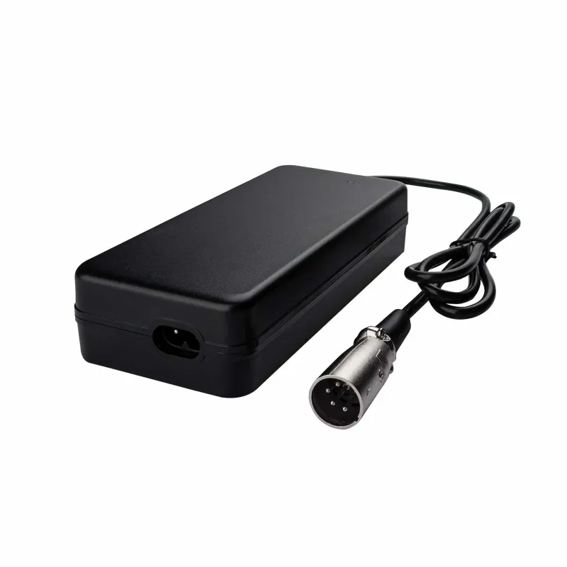 42V 2A 4-Pin XLR E-Bike Charger for QWIC 36V Lithium Battery