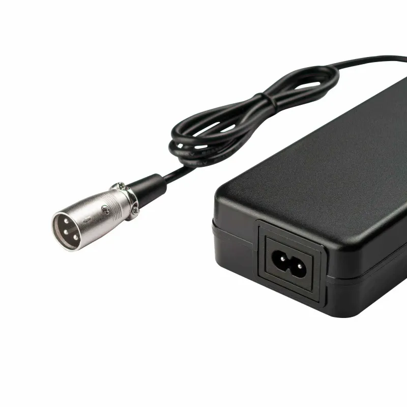  54.6V 2A 3-Pin XLR Battery Charger for 48V Lithium Battery 3